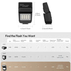 Ulanzi SL03 Camera Flash Speedlite Black Ulanzi