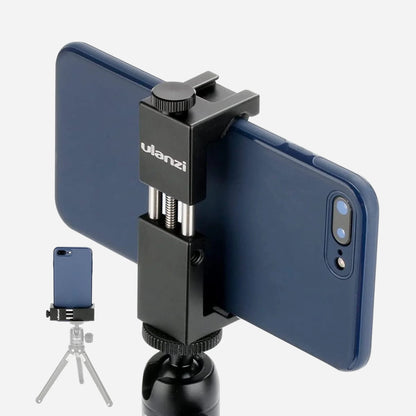 Ulanzi ST-02S Aluminum Phone Tripod Mount with Cold Shoe