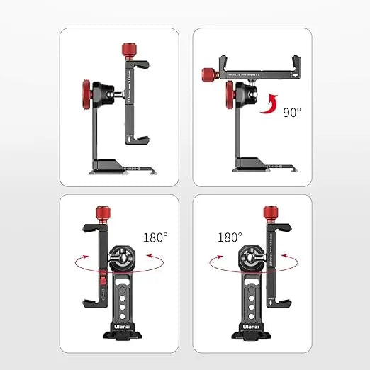 Ulanzi ST-14 PICTRON Smartphone Tripod Mount with Cold Shoe Ulanzi