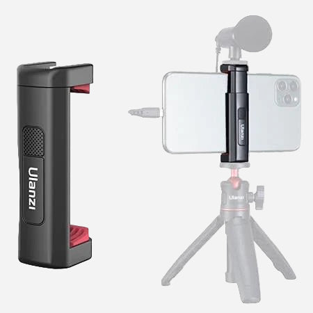 Ulanzi ST-19 Phone Tripod Mount with Cold Shoe & 1/4" Screw