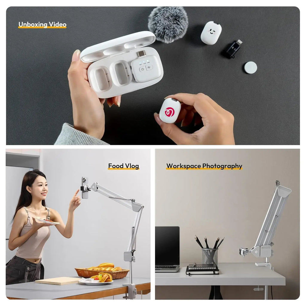 Ulanzi TH04 Overhead Tripod Mount Flexible Boom Arm with 360 Ball Head Ulanzi