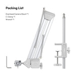 Ulanzi TH04 Overhead Tripod Mount Flexible Boom Arm with 360 Ball Head Ulanzi