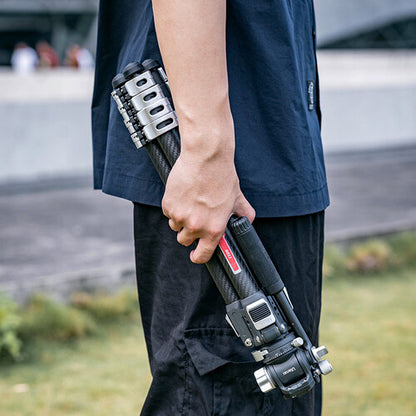 Ulanzi TT09 VideoGo Carbon Fiber Travel Tripod with 360Ã‚Â° Ball Head