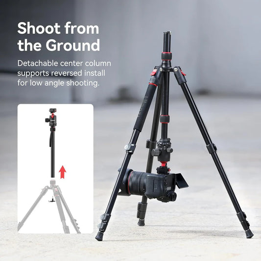 Ulanzi TT31 72.4" Aluminum Tripod & Monopod 33lb Load, Quick Release