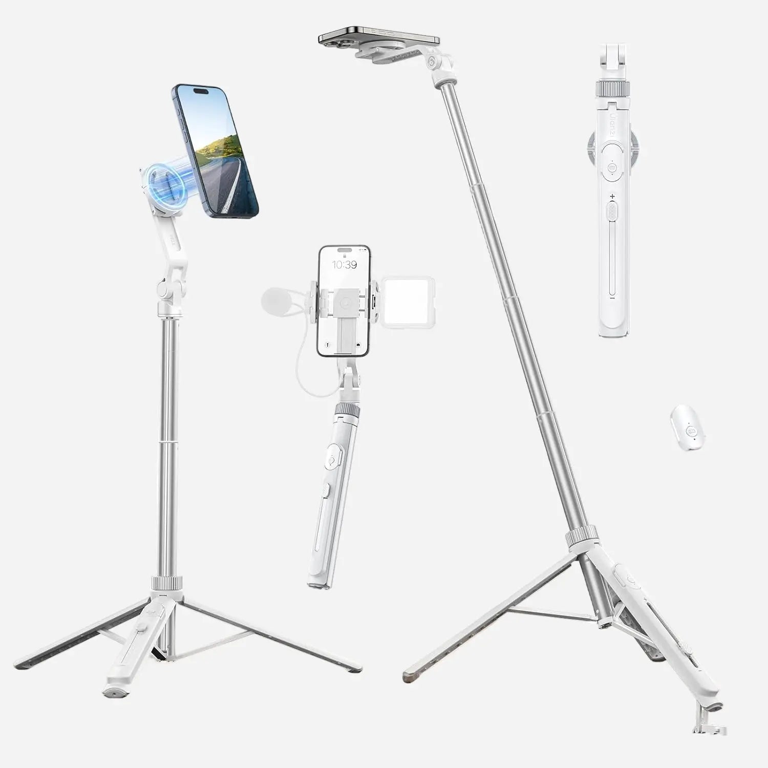 Ulanzi TT88 Magnetic Tripod & Selfie Stick iPhone 17 Vlogging Stand Ulanzi