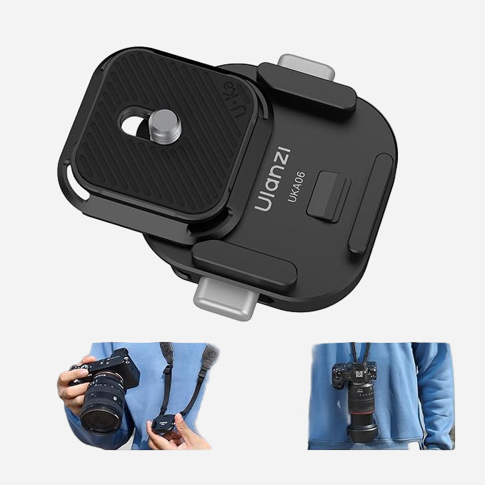 Ulanzi UKA06 Camera Shoulder Strap Quick Release Kit (10kg Load Capacity)