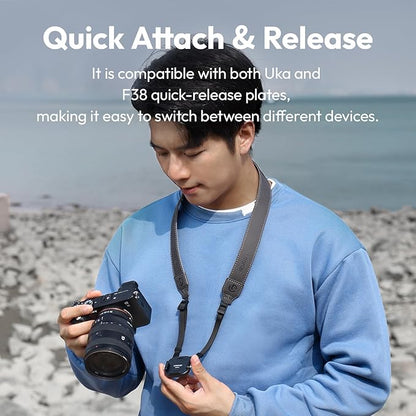 Ulanzi UKA06 Camera Shoulder Strap Quick Release Kit (10kg Load Capacity)