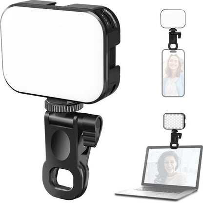 Ulanzi VL100X Clip LED Selfie Light Bi-Color Portable Panel (2500 6500K)