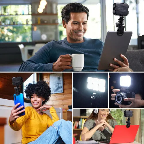 Ulanzi VL100X Clip LED Selfie Light Bi-Color Portable Panel (2500 6500K) Ulanzi