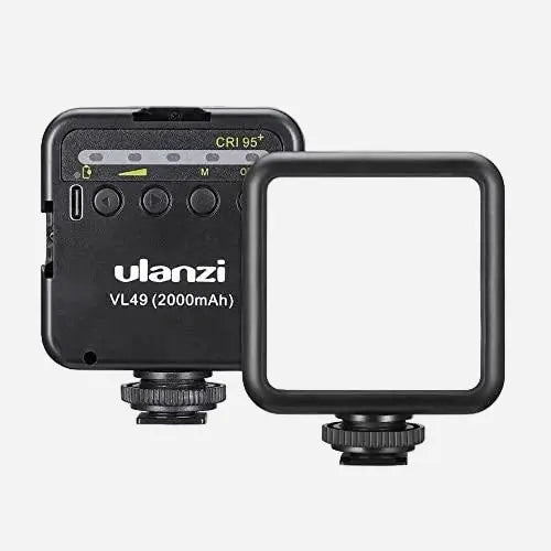 Ulanzi VL49 LED Video Light with 2000mAh Battery & 3 Cold Shoes Ulanzi