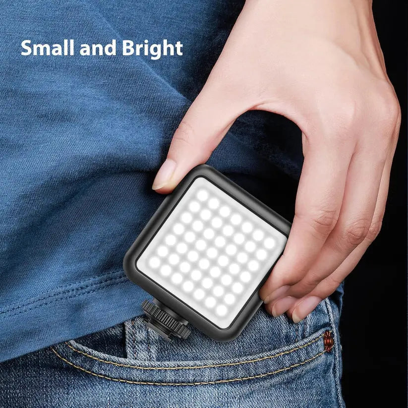 Ulanzi VL49 LED Video Light with 2000mAh Battery & 3 Cold Shoes Ulanzi
