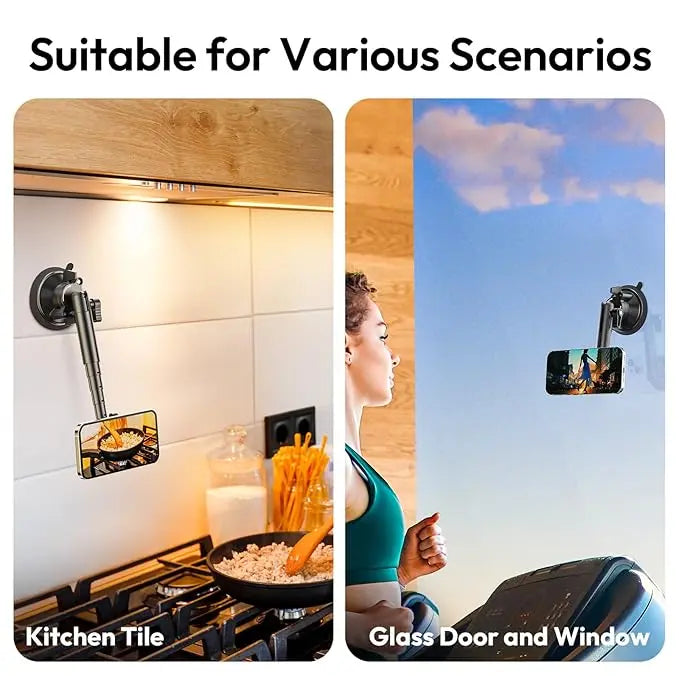 Ulanzi ZJ06 Magnetic Suction Cup Mount MagSafe iPhone Holder for Car & Filming Ulanzi