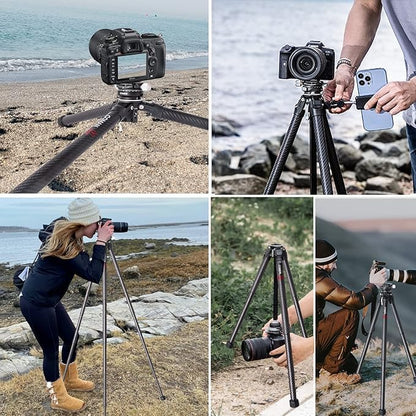 Ulanzi Zero X Carbon Fiber Travel Tripod with Ball Head