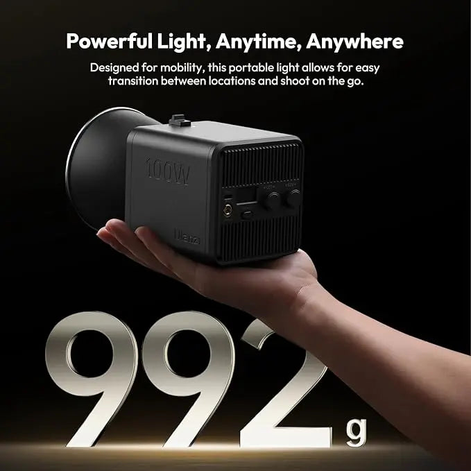 Ulanzi 100W RGB Portable LED Video Light with Battery & Adapter Ulanzi