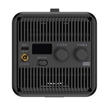 Ulanzi 100W RGB Portable LED Video Light with Battery & Adapter