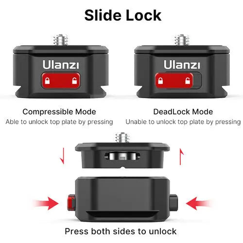 Ulanzi 2333 Claw Quick Release Set Gen II Ulanzi