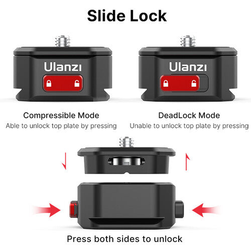 Ulanzi 2333 Claw Quick Release Set Gen II