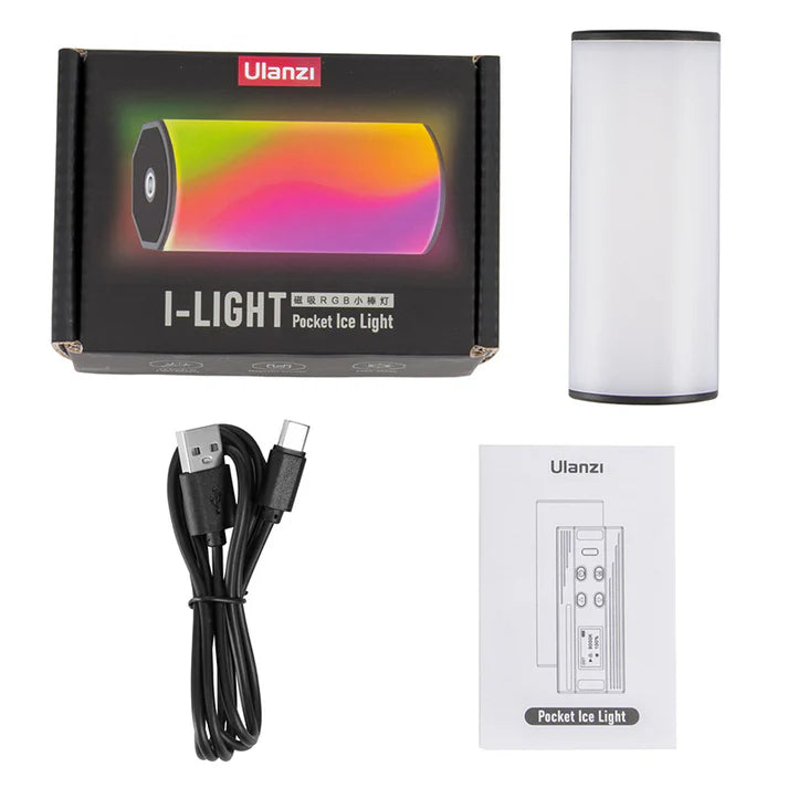 Ulanzi 2637 I-Light Compact Magnetic RGB Tube Light