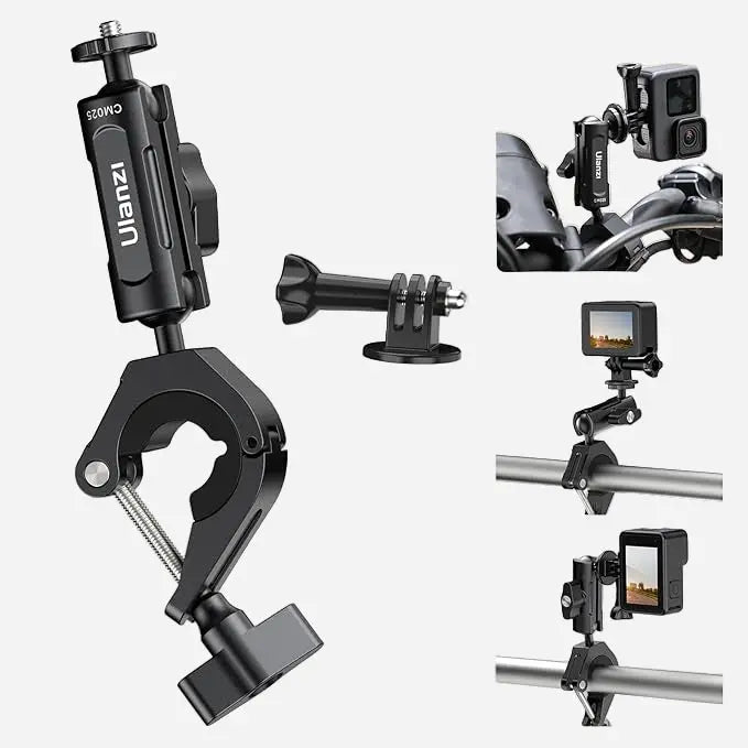 Ulanzi CM025 Bike & Motorcycle Handlebar Mount for Action Cameras Ulanzi