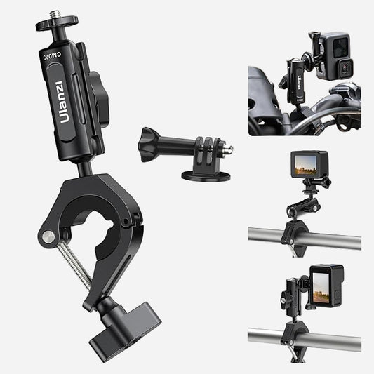 Ulanzi CM025 Bike & Motorcycle Handlebar Mount for Action Cameras