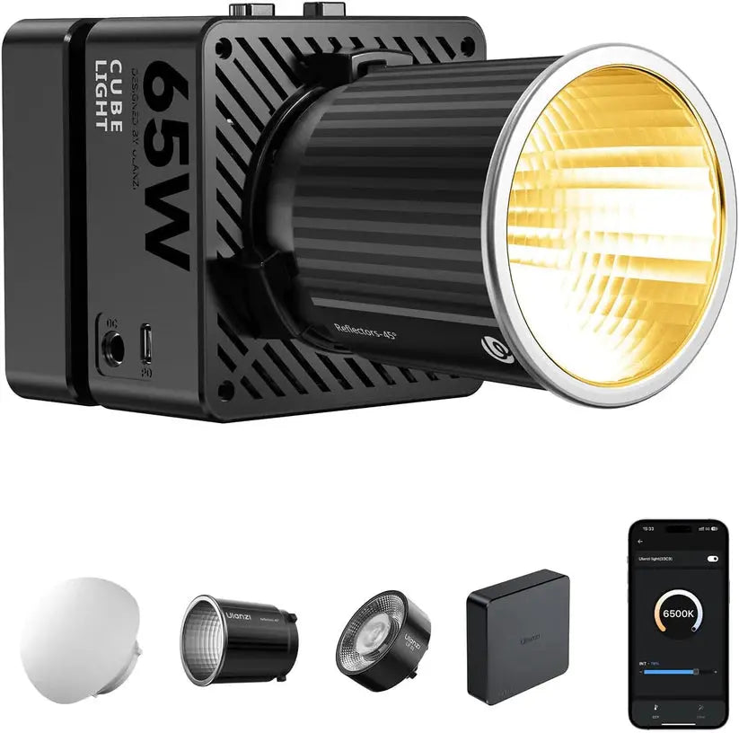 Ulanzi EC65 65W Bi-Color COB LED Video Light with App Control Ulanzi