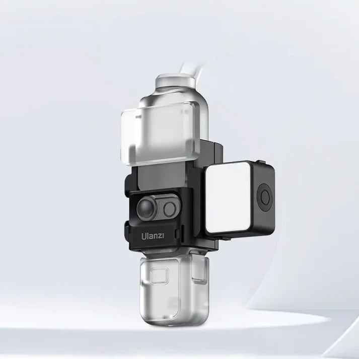 Ulanzi LM18 Mini Magnetic Vlogging Light + PK-06 Pocket 3/4 Expansion Adapter Kit
