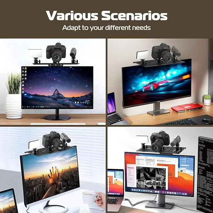 Ulanzi LS16 DSLR Monitor Top Shelf Clamp for VESA Arm & Desk Mounts Ulanzi