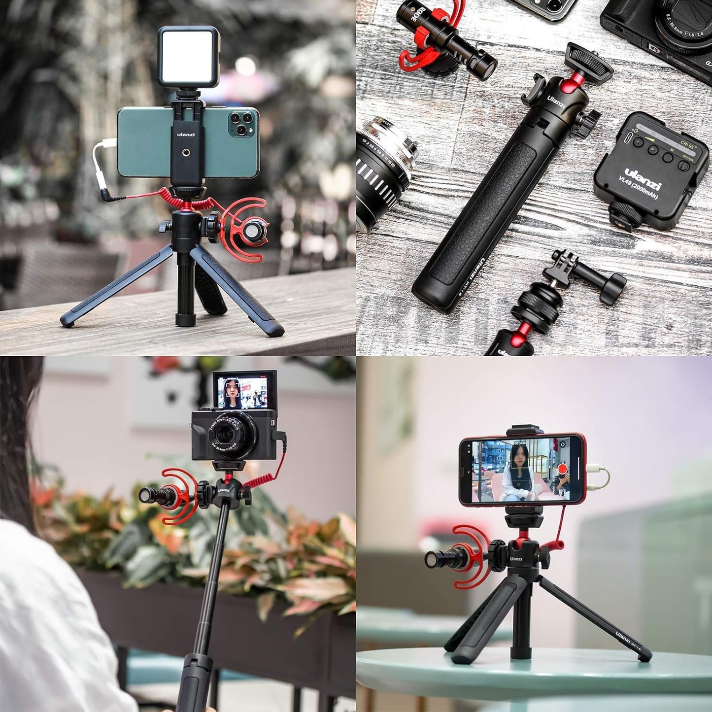 Ulanzi MT-16 Extendable Vlog Tripod