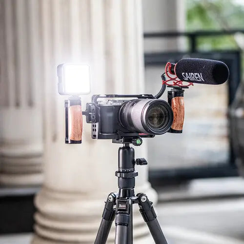 Ulanzi R075 Wooden Camera Cage Handle Grip Left/Right Compatible Ulanzi