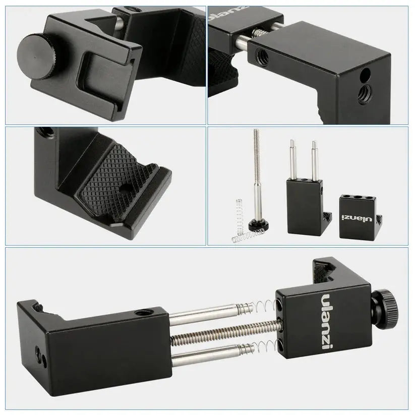 Ulanzi ST-02S Aluminum Phone Tripod Mount with Cold Shoe Ulanzi