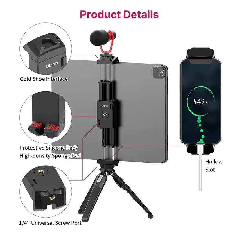 Ulanzi ST-29 Tripod Mount for Smartphone & Tablet Ulanzi