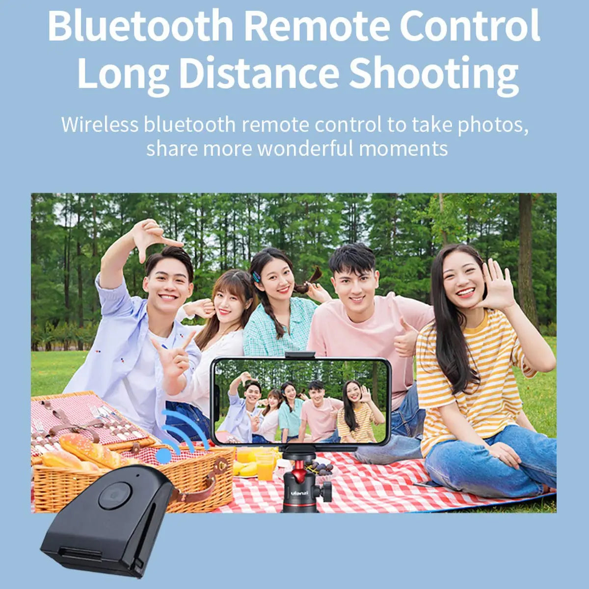 Ulanzi Select Smartphone Tripod Mount with Remote Control Ulanzi