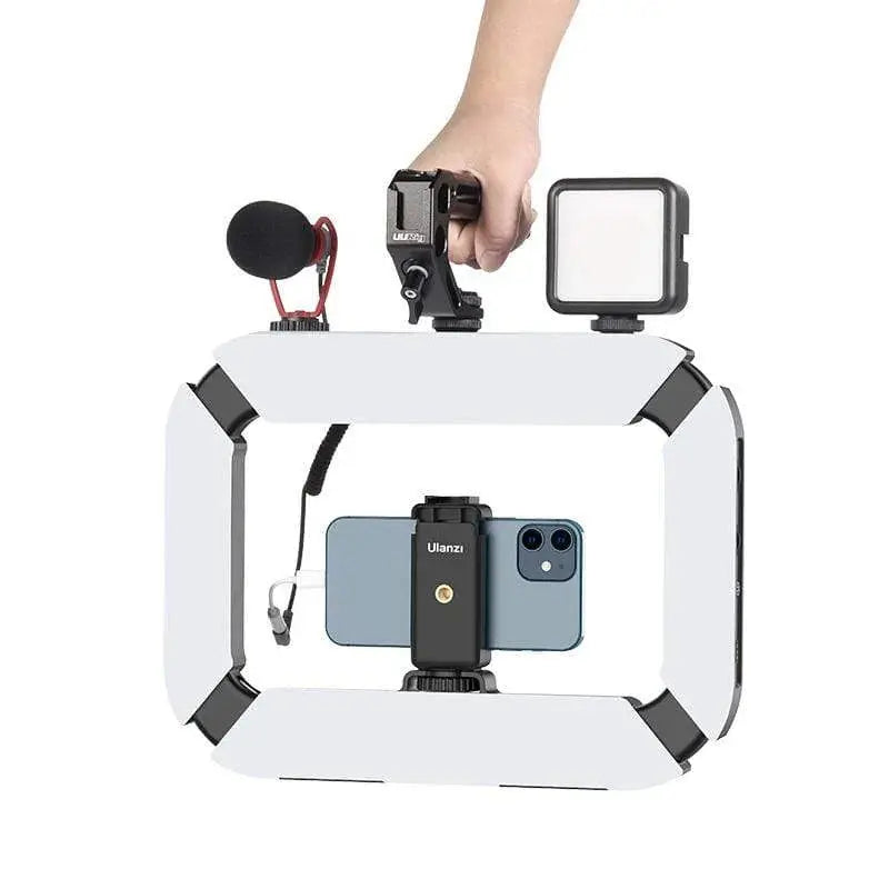 Ulanzi Smartphone Video Rig with Ring Light & Built-in Battery Ulanzi