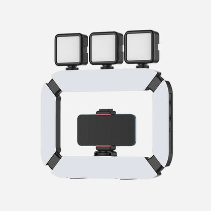 Ulanzi Smartphone Video Rig with Ring Light & Built-in Battery