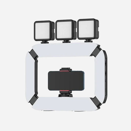 Ulanzi Smartphone Video Rig with Ring Light & Built-in Battery