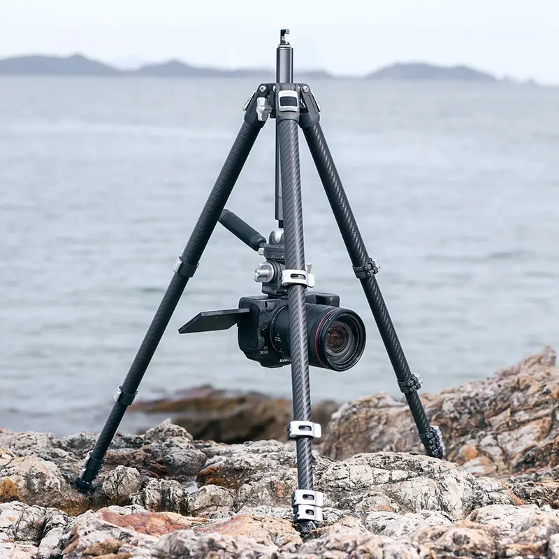 Ulanzi TT09 VideoGo Carbon Fiber Travel Tripod with 360Ã‚Â° Ball Head