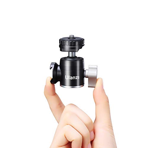 Ulanzi U-60 Mini Ball Head with Dual Cold Shoe