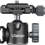 Ulanzi U-80L Ball Head with Side Cold Shoe & Arca QR Ulanzi
