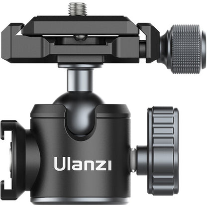 Ulanzi U-80L Ball Head with Side Cold Shoe & Arca QR