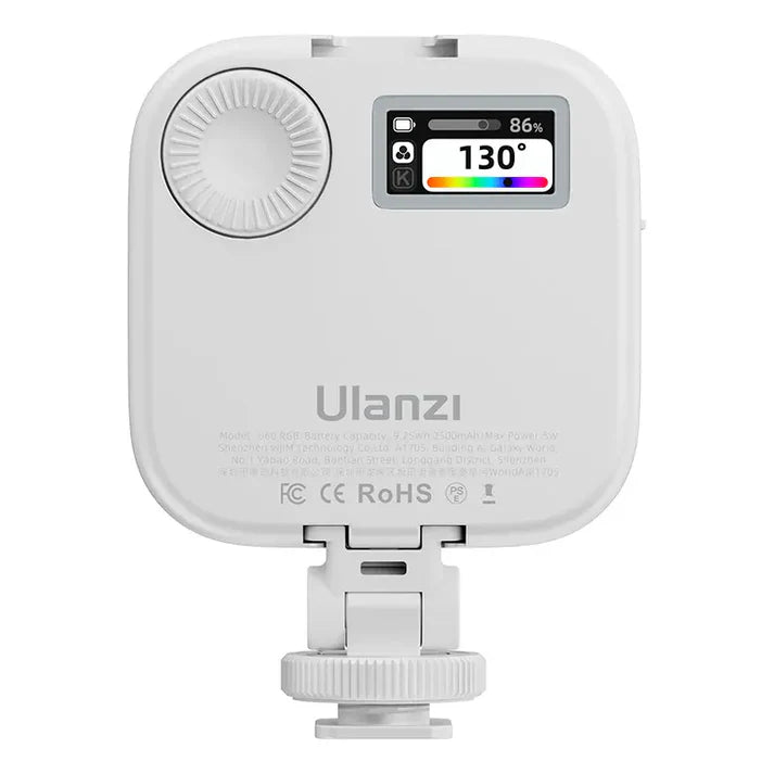 Ulanzi U60 Rechargeable RGB Video Light White