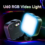 ULANZI U60 RGB Video Light Portable LED Panel (Black) Ulanzi