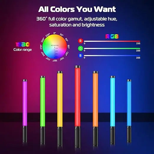 ULANZI VL119 RGB LED Video Light for Vlogging Ulanzi