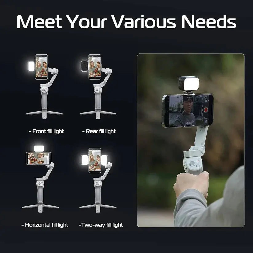 Ulanzi VL40 OM Magnetic Fill Light for DJI Osmo Mobile & Insta360 Ulanzi