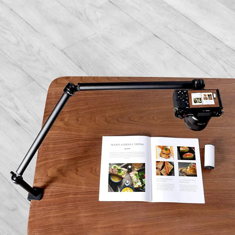 VIJIM LS08 Flexible Overhead Camera Mount with Desk Clamp Ulanzi