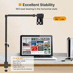 VIJIM LS08 Flexible Overhead Camera Mount with Desk Clamp Ulanzi