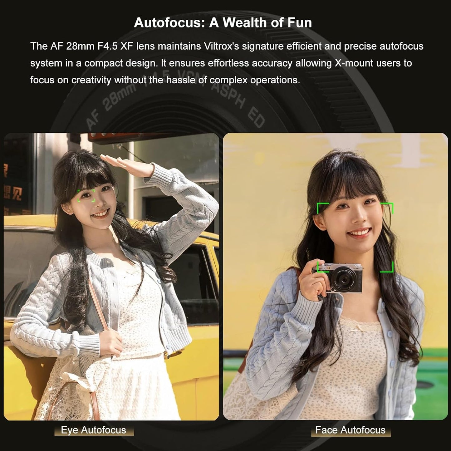 VILTROX 28mm F4.5 Pancake Full Frame Lens