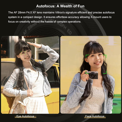 VILTROX 28mm F4.5 Pancake Full Frame Lens