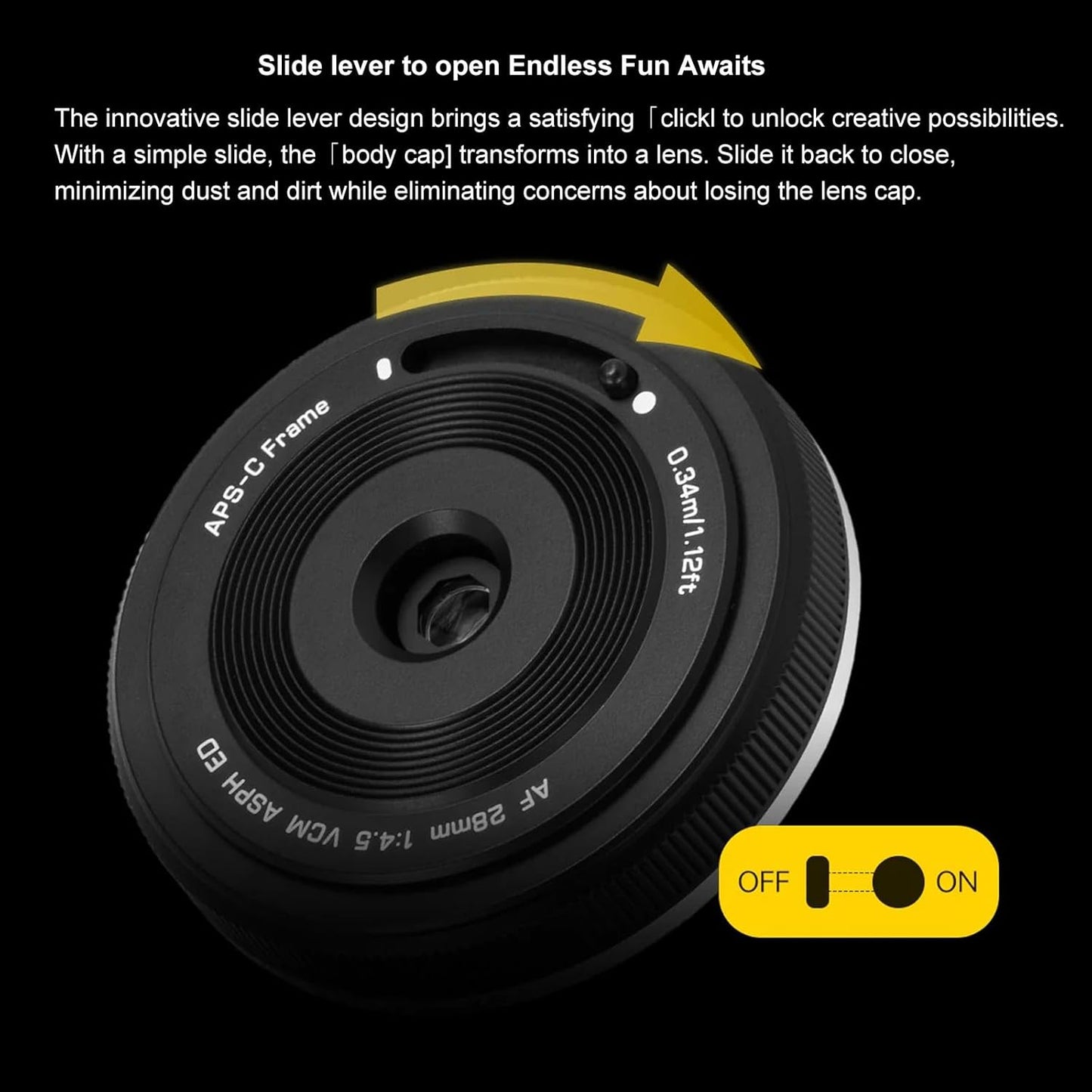 VILTROX 28mm F4.5 Pancake Full Frame Lens