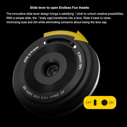 VILTROX 28mm F4.5 Pancake Full Frame Lens