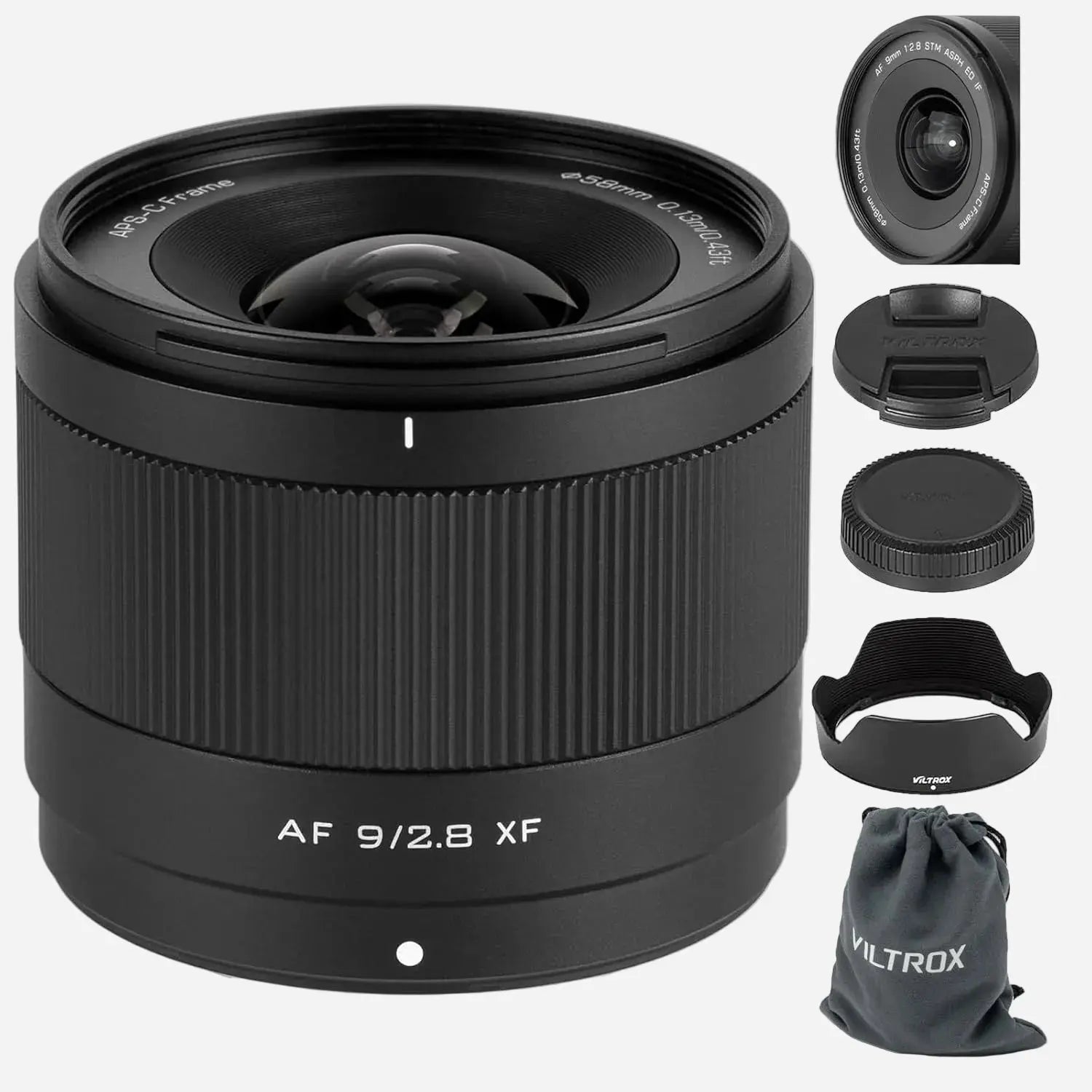 Viltrox 9mm F2.8 APS-C Autofocus Lens for Fuji X Viltrox